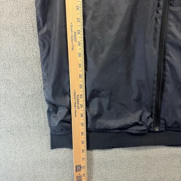 Marmot Windbreaker Jacket Mens XL Black DriClime Fleece Lined Full Zip High Neck - Picture 6 of 8